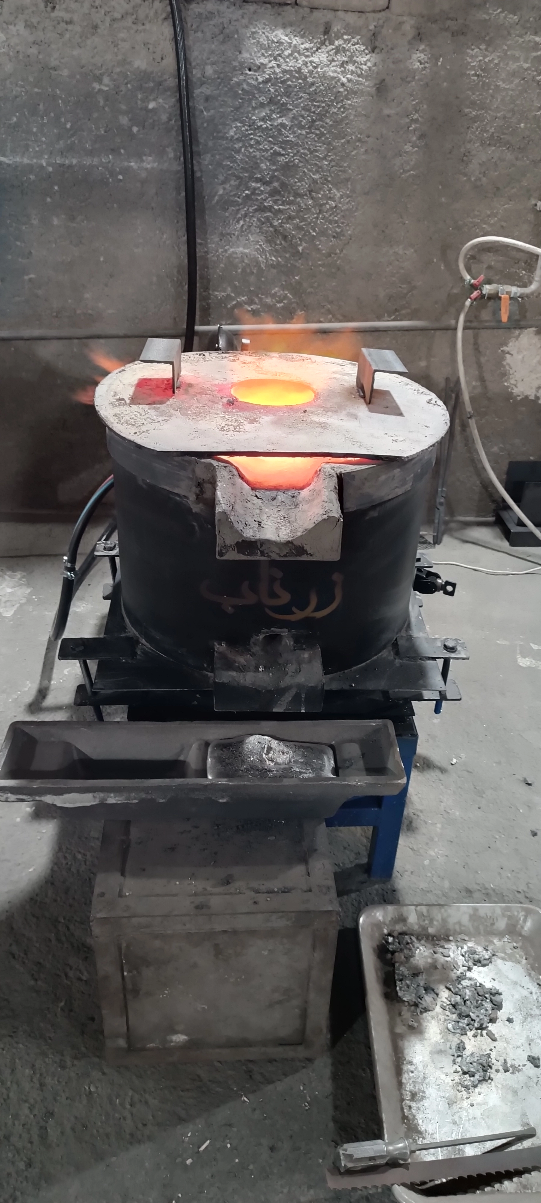 فروش کوره ذوب قوطی رانی،سفاله آلومینیومی،ظروف غذاآلومینیومی و...