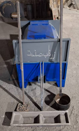 خریدآنلاین کوره ذوب آلومینیوم مخزندار ظرفیت ۲۵۰ ک